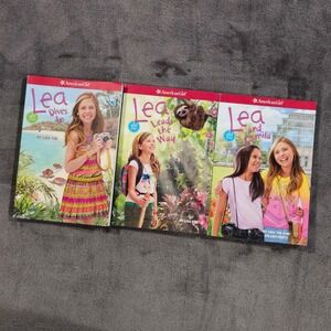 American‎ Girl Lot of 3 Lea Clark Book Girl of the Year Series Childrens Books